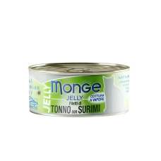 Monge Canned Food Jelly Yellowfin Tuna w/Surimi 80g